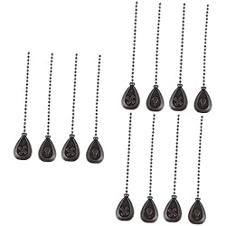 Lamparas Antiguas Techo Housoutil 12 Piezas Cadena De Ventilador De Techo Cadenas Para Ventiladores De Techo y Luces Colgante De Cadena De Araña Cadena Decorativa Ventilador Antiguo Metal Lámpara De Techo Anticuado
