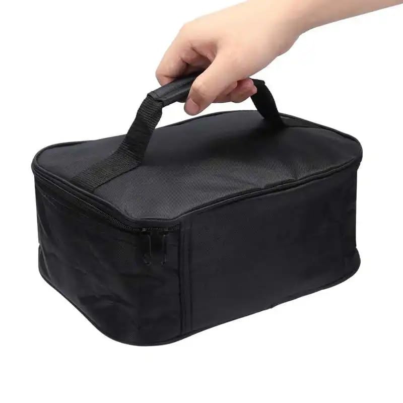 Einrichtungsgegenstände Tragbare Mini-Auto-Mikrowelle, 12 V, elektrischer Ofen, schnelle Picknick-Box für Reisen, Camping, Essen, Kochen