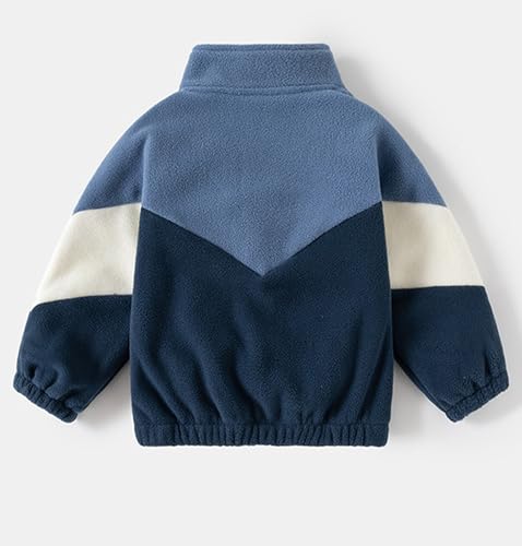Image of Toddlers Boys Fleece Jacket Full Zipper Outerwear Fleece Coat