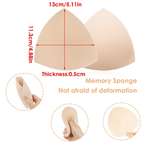 Wllhyf 2 Pairs Bra Pads Inserts Breast Enhancers Women's Push Up Bra Pads Inserts Sports Bra Cups Add 1-2 Cup Sizes #TOP1