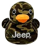 Jeep Text Logo Stuffed Animal Plush Duck - Perfect Enthusiasts | You've Been Ducked (Camo)