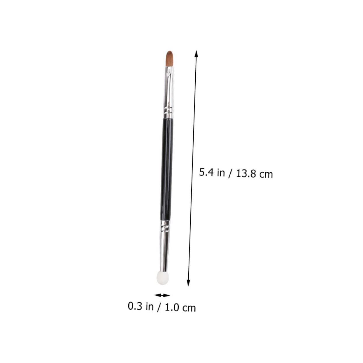 Gogogmee Concealer Brush Set 4pcs Double-ended Sponge Brush for Pointing Out Pimples Leak Ditch Makeup Tools