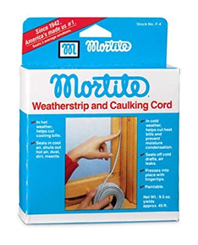Image of Frost King Mortite Gray Caulk Caulking Cord For Window 90 ft. L x 1 /4 in.