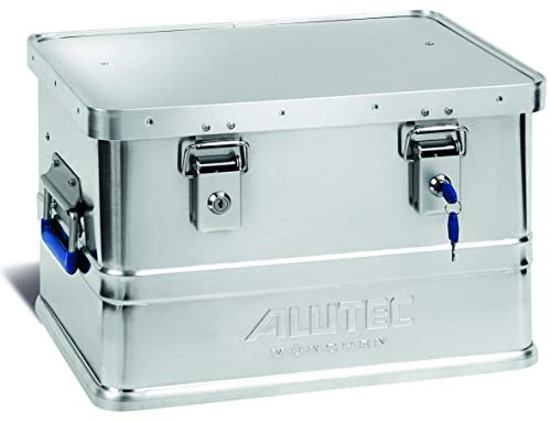 Caja de aluminio ALUTEC Classic 30 (contenido 30 litros, dimensiones interiores (LxAnxAl) 405 x 300 x 250 mm/dimensiones exteriores (LxAnxAl) 430