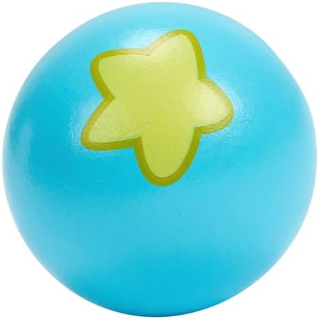 Miniatura 6 de BLUEY Juego de bolos de madera, juego de bolos para interiores y exteriores, 6 pines y 1 bola de boliche, certificado FSC para niños de 3 años en