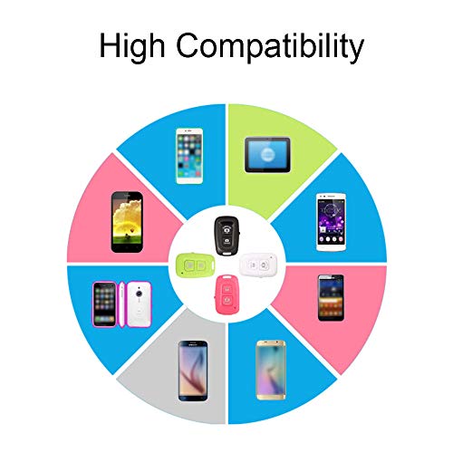 KKmoon Obturador remoto sem fio Bluetooth disparador automático com controle remoto portátil para An