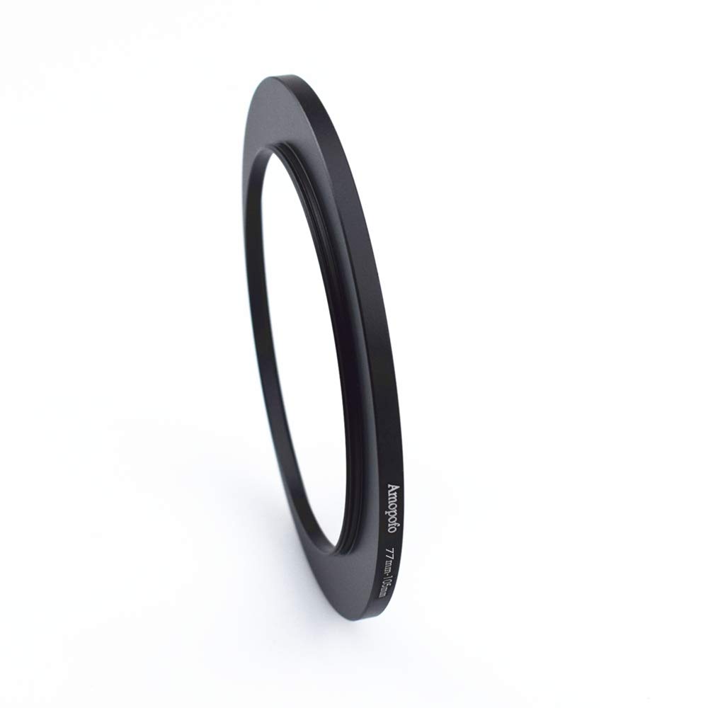 Lot de 2 bagues d'adaptation en métal 105-95 mm, objectif 105 mm vers filtre de 95 mm LingoFoto