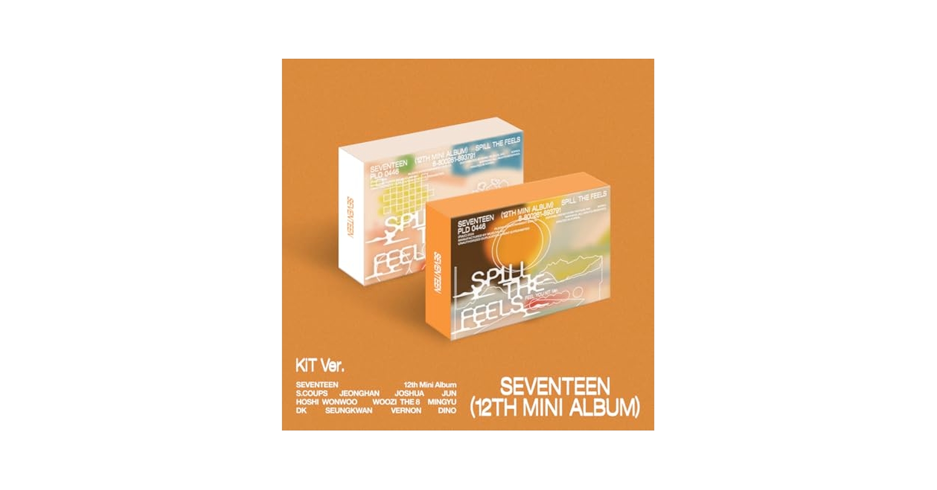 SEVENTEEN  SPILL THE FEELS KiT 2種★ミンギュ★ SEVENTEEN SPILL THE FEELS KiT 2種☆ミンギュ☆ SEVENTEEN