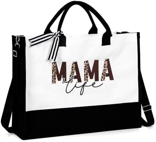 Christmas Gifts for Mom Mother Mommy, Canvas Tote
