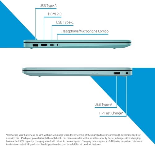 Image of HP 17.3 inch Touchscreen Laptop, 13th Gen 10-Core Intel Core i5, 20GB RAM, 512GB PCIe SSD, Intel Iris Xe Graphics, Backlit Keyboard, Office 365, Windows 11, Fingerprint