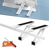 Cestluck No Drill Window AC Support Bracket: Adjustable Air Conditioner Support Bracket, Heavy Duty, Fits Single & Double-Hung Windows, Universal Units for 5000-24000 BTU, Up to 350 lbs