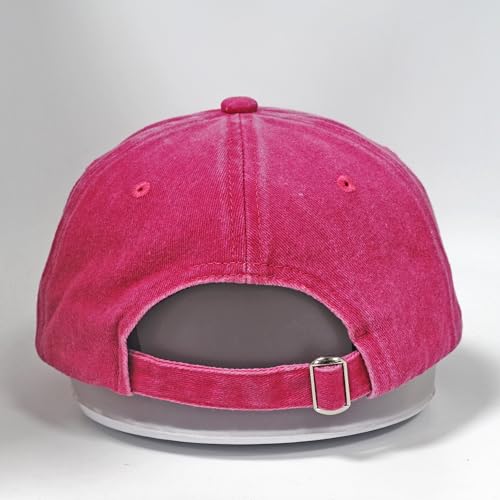 Gorra ajustable de algodón rosa con parche lazo cáncer miniatura 4