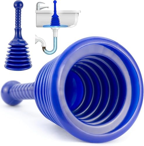 Luigi's Sink Plunger Kitchen - Sink Plunger Bathroom - Drain Bath...