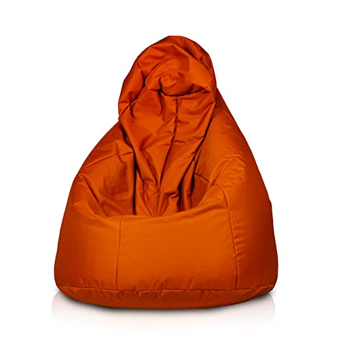 Ecopuf Active – Puff Gigante – con Relleno – Sillón Gaming – Sillón Relax de Tejido de Poliéster – Dimensiones: 90 x 130 cm
