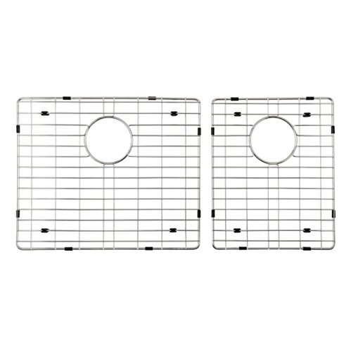 Top Rated Starstar Double Bowl Kitchen Sink Bottom Two Grids, Stainless Steel, 19 x 15.5, 12.5 x 15.5 Up To 60% OFF Starstar Double Bowl Kitchen Sink Bottom Two Grids, Stainless Steel, 19 x 15.5, 12.5 x 15.5
