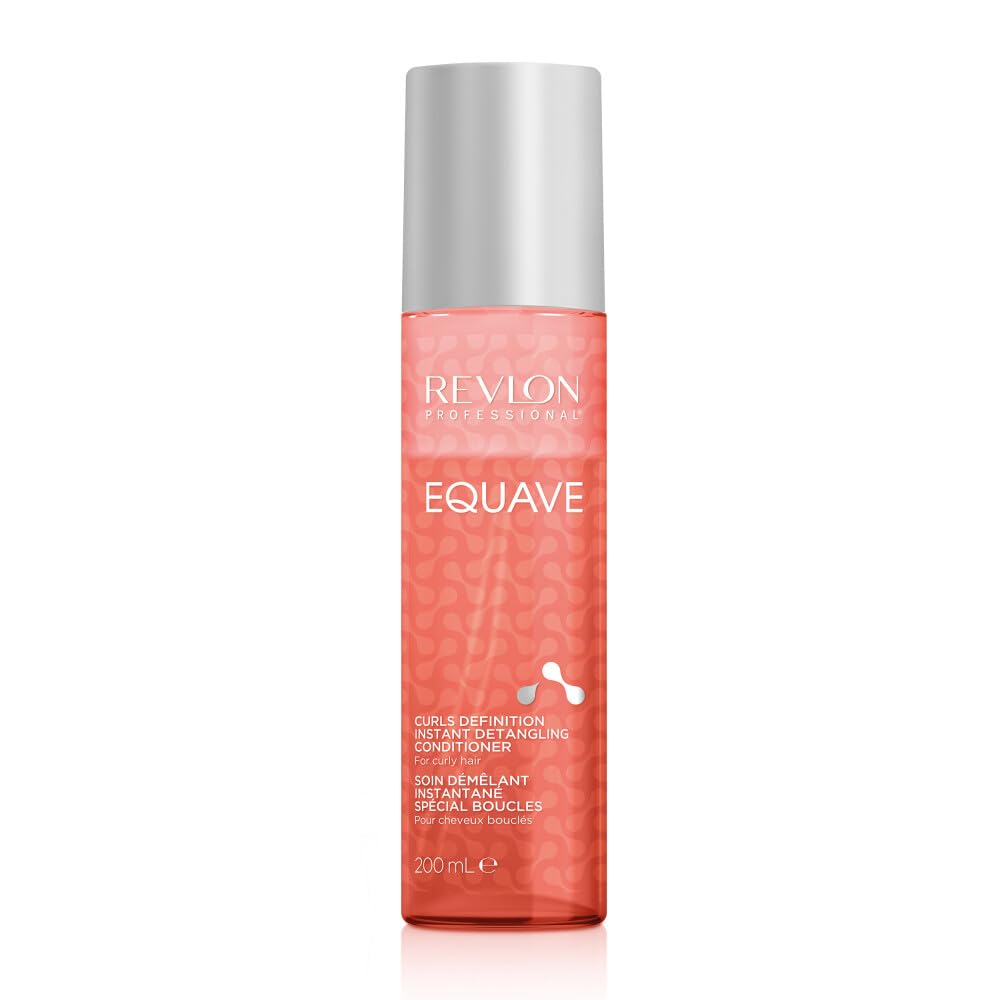 Revlon Professional Equave - Soin Démêlant Cheveux Bi-Phase - Activateur de Boucles Professionnel - Soin Cheveux Bouclés - Hair Curler - Soin des Cheveux Sans Rinçage - 200ML