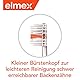elmex Zahnbürste Kariesschutz InterX Mittel, 1 Stück – X-Borsten für eine besonders gründliche Zahnreinigung – mit Kurzkopf für schwer erreichbare Backenzähne
