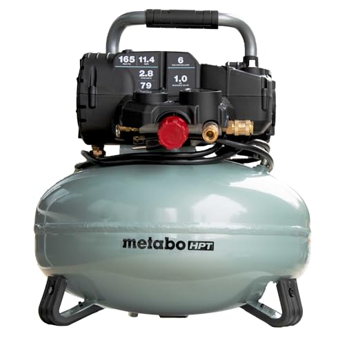 Metabo HPT Air Compressor, Pancake, 6-Gallon, 165 PSI, EC711S