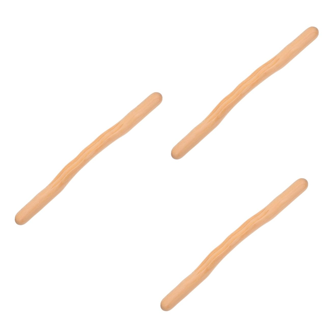 Beaupretty 3 Piezas Herramientas de Masaje de Madera Masaje y Masajeador de Pies para Corporal Diseño Compacto y Portátil para Relajación Muscular