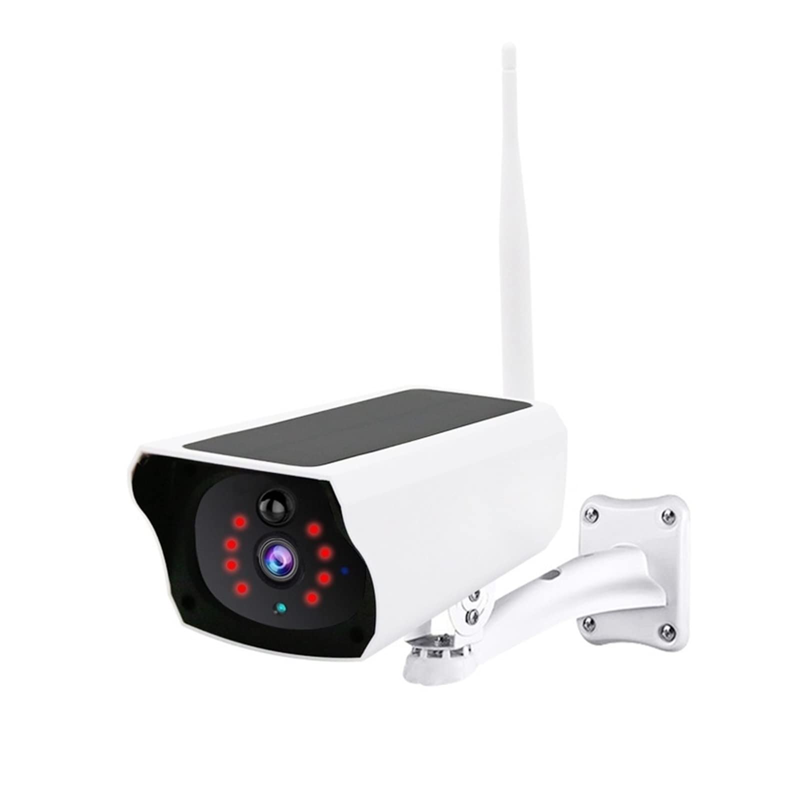 Caméra IP de Surveillance de Batterie USB Solaire 2MP WiFi caméra de sécurité sans Fil extérieure Audio IP67 contrôle d'application résistant aux intempéries Installation Facile