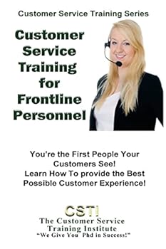 Paperback Customer Service Training for Front Line Personnel Book