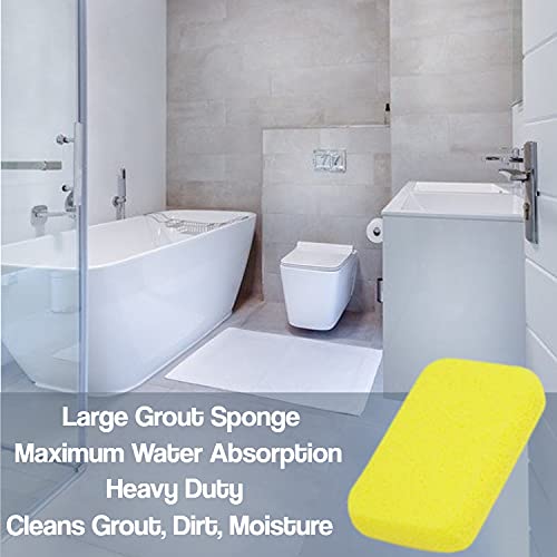 Wet And Forget Shower Cleaner & Bathroom Cleaner Spray- Bathtub Cleaner- Tile Cleaner- Shower Glass Cleaner- Bundled W/ Sponge And Grout Cleaner #TOP2