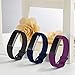 GEAK Compatible with Fitbit Alta and Alta HR Band, Soft Classic Accessories Sport Bands Compatible for Fitbit Alta HR/Fitbit Ace,Gray Navy Plum,Small