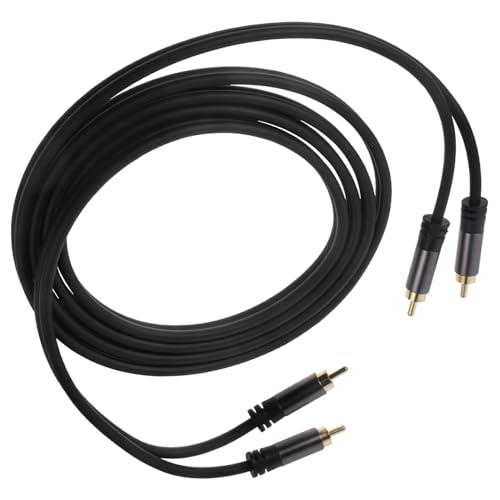 TEHAUX Audio Cable Connection for Subwoofer and Tv Audio Devices Stable Signal Transmission Stylish Design for Home Theater and