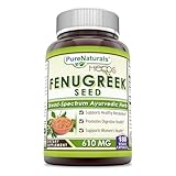 Pure Naturals Fenugreek Seed, 610 Mg, 180 Count