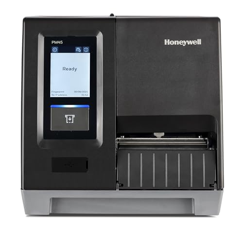 Honeywell PM45A Industrial Thermal Transfer Label Printer, 203 DPI,...