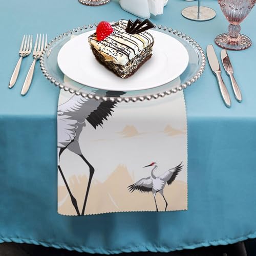 Servilletas de tela cuadradas con patrón floral, pack de 2 miniatura 4