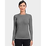 TELALEO 4 Pack Women's Compression Shirt Long Sleeve Performance Workout Baselayer Athletic Top Sports Gear - Image 5