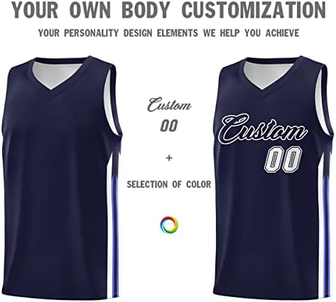 KXK Personalized Your Own Basketball Jersey Sports Shirt Printed Custom Team Name Number Logo for Men Youth