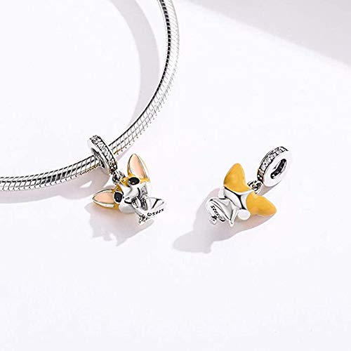 Ciondolo a forma di animale in argento Sterling