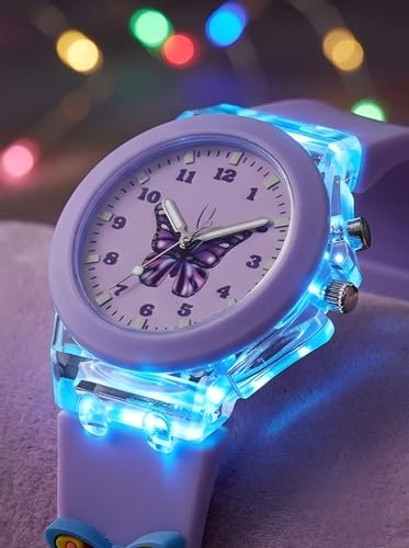 Image of FRIEDRICH 3D Cartoon Charecter Multi Colour Light Children Kids Watch for Boys Girls Analog Watch Boys Best Gift Baby for Kids Watch for 3+ to 11 Year Old boy Girl