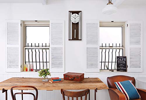 Seiko QXH068BLH Modern & Sophisticated Wall Clock With Pendulum And Dual Chimes thumb #5