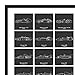 Formula Race Track Poster 2025 Circuits intended for Formula Racing Fans Gift Print Wall Art Handmade Decor: Portrait Dark Grey Grid, 8x10
