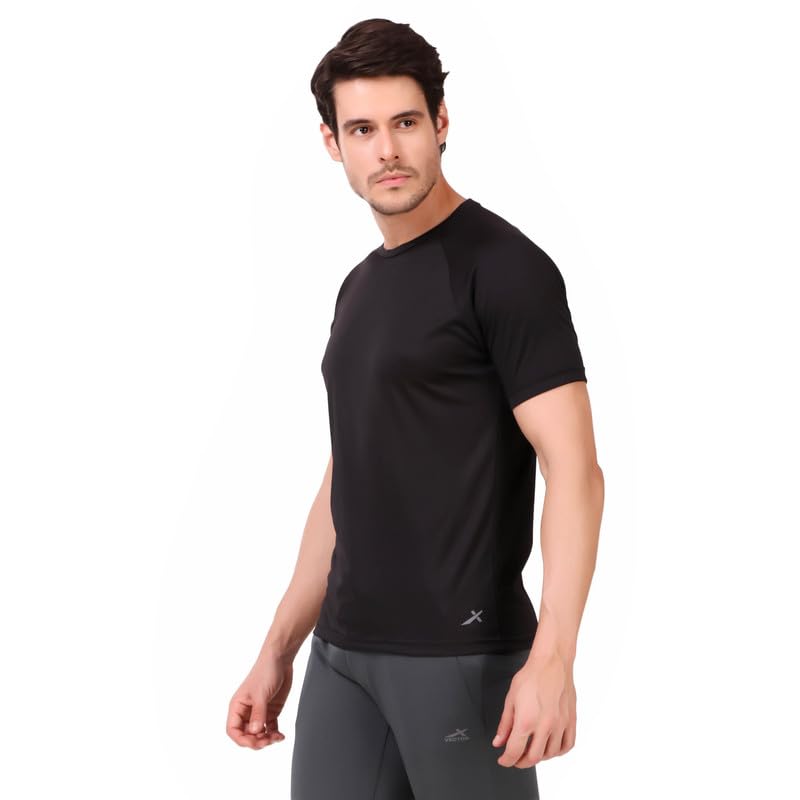 Vector XSelf Design Men Round Neck T-Shirt 100% Polyerster