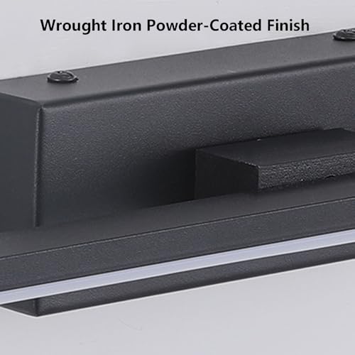 Iluminación de pared LED para baño impermeable con aplique largo de 40cm 5