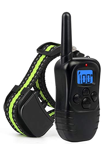 Eyeleaf Dog Training Collar Rechargeable and Waterproof 540 yd Remote Dog Shock Collar with Beep Shock