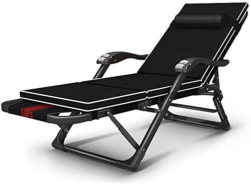 Chaise longue d'extérieur pour jardin inclinable et canapé de sieste pour studio