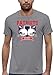 Produktbild Patriots 1959 New England Pats Football An Jedem Verdammten Sonntag Super Bowl Premium Bio-Shirt Herren Shirt, Größe:M, Farbe:grau meliert (Heather Grey STTM528)