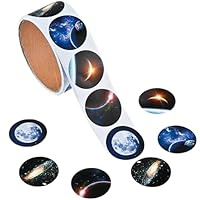 Fun Express Realistic Photo Space Roll Stickers - Stationery - VBS Vacation Bible School Supplies/Decor - 100 Pieces