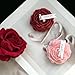 4 Pcs Low Temperature Candles Wine Red Red Pink White Peony Flower Shaped Scented Adult Low Heat Body Safe Wax Play