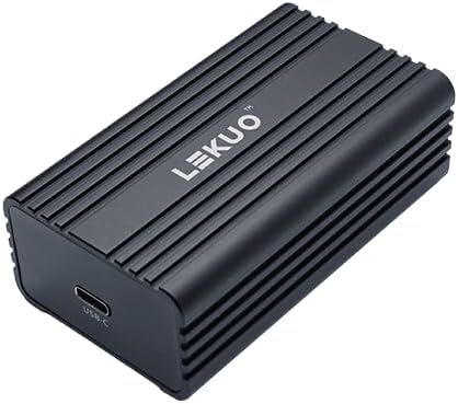 USB 3.2 Gen 2 Type-C 10G Ethernet Adapter, USB-C to 10GbE Network Adapter, Bus Powered, RJ45 Port Supports 10Gb/s, 5Gb/s, 2.5Gb/s, 1Gb/s and 100Mb/s Base-T