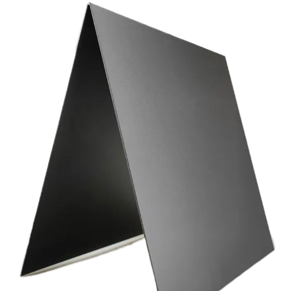 3 szt. Ciemnoszare anodowane blachy aluminiowe 5052, grubość 0,5-2,0 mm, rozmiary 100-300 mm(200x300x0.5mm)