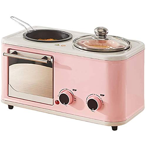 Air Fryer Multifunction 3-in-1 Electric Breakfast Machine, Toaster Oven Griddle Electric Bread Grill