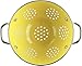 Calypso Basics by Reston Lloyd Powder Coated Enameled Colander, 5 Quart, Lemon