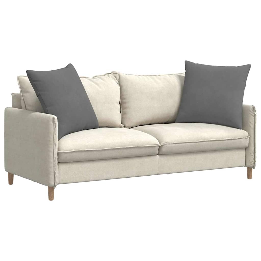 Mangloder - Cuscino da divano, 2 pezzi, grigio scuro, 60 x 60 cm, tessuto con imbottitura in poliestere, rivestimento sfoderabile, morbido e confortevole, ideale per soggiorno, ufficio, sala da pranzo