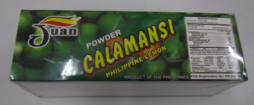 Juan Powder Calamansi Philippine Lemon 48 Sachets in a Pack Net Wt. 96g